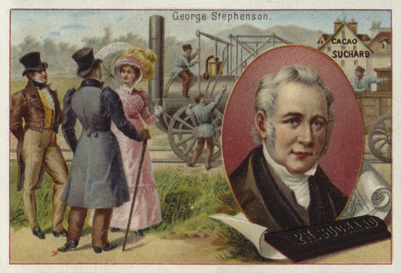 George Stephenson angol mérnök alkotó: European School