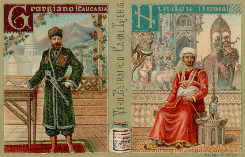 grúz és hindu alkotó: European School