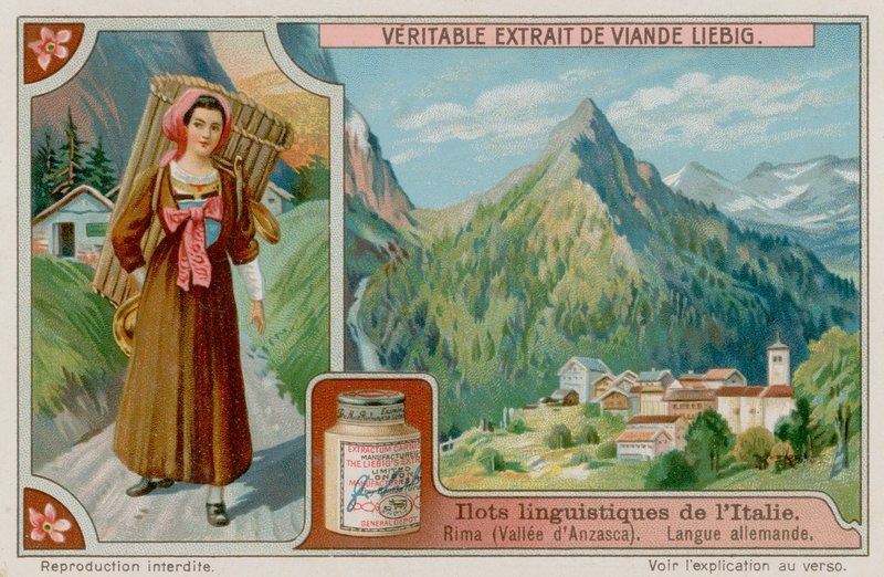 Németül beszélő Rima a Valle dAnzuscában alkotó: European School