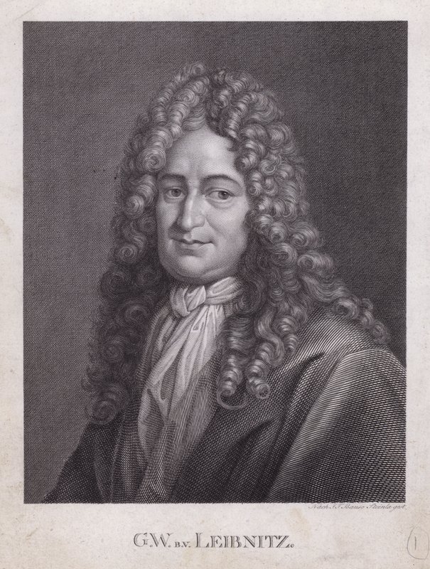 Gottfried Wilhelm Leibniz német filozófus, matematikus és polihisztor (metszet) alkotó: European School