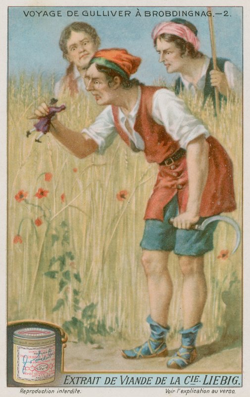 Gullivert egy hatalmas farmer találja meg alkotó: European School
