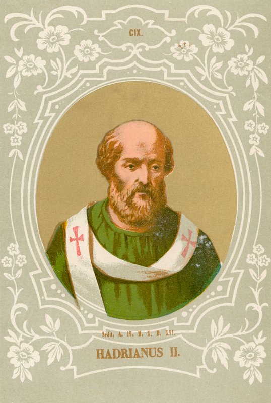 Hadrianus II alkotó: European School