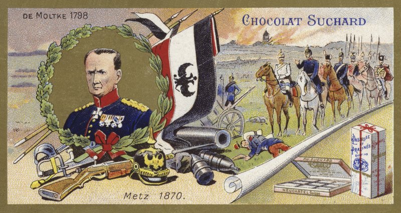 Idősebb Helmuth von Moltke és Metz ostroma, Franciaország, 1870 alkotó: European School