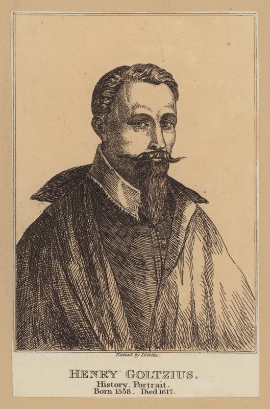 Hendrik Goltzius holland művész (rézkarc) alkotó: European School