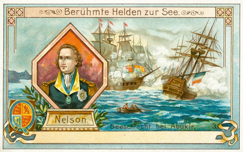 Horatio Nelson brit admirális és a nílusi csata alkotó: European School