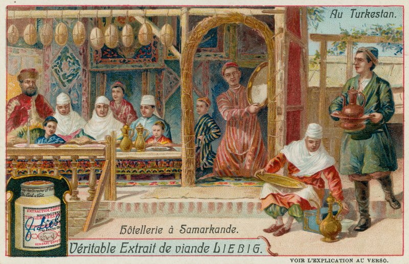 Vendéglátás Szamarkandban Üzbegisztánban alkotó: European School