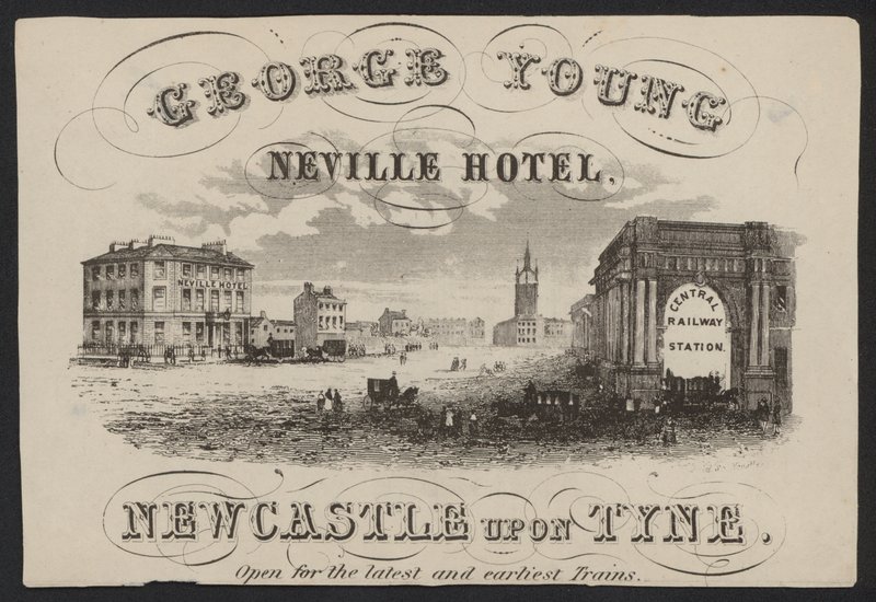 Hotel Trade Card (metszet) alkotó: European School