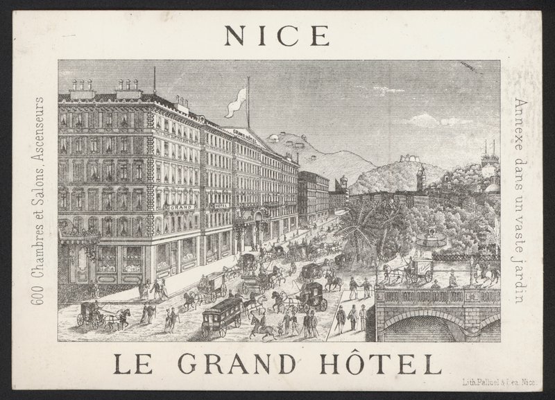 Hotel Trade Card (metszet) alkotó: European School