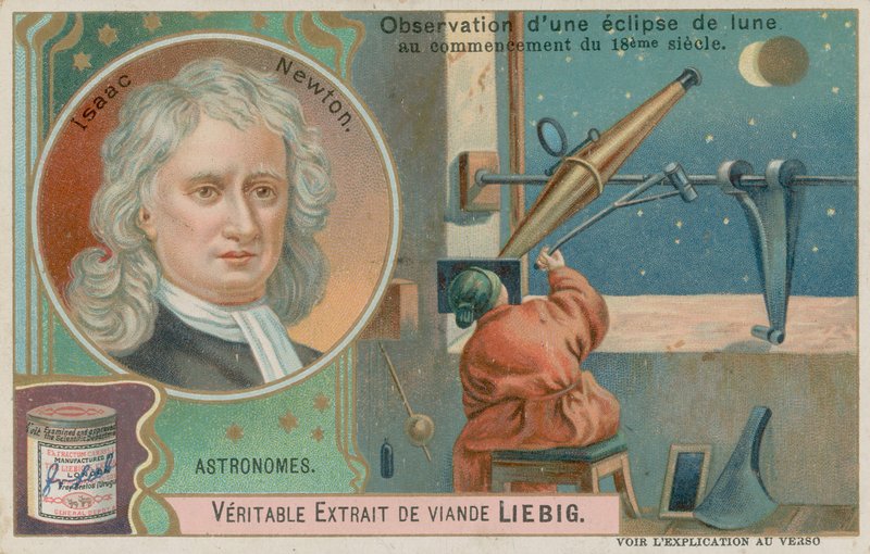 Isaac Newton és a holdfogyatkozás alkotó: European School
