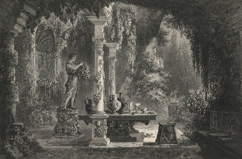 Elragadó kert – Bernard Palissy (metszet) alkotó: European School