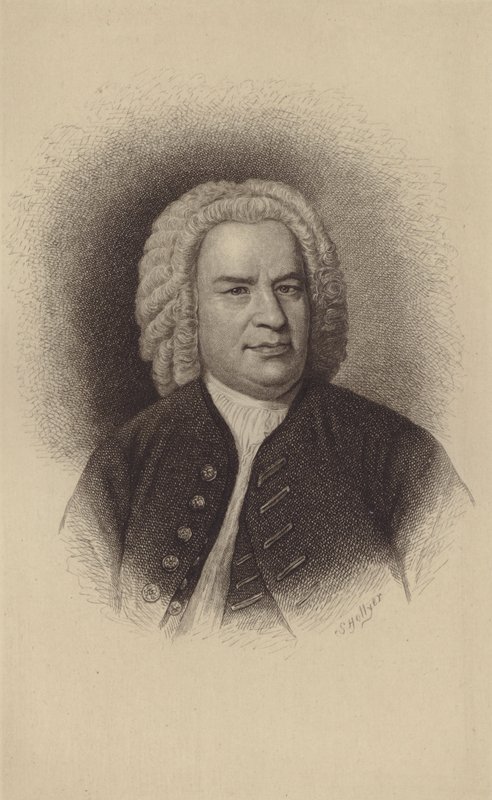 Johann Sebastian Bach (metszet) alkotó: European School