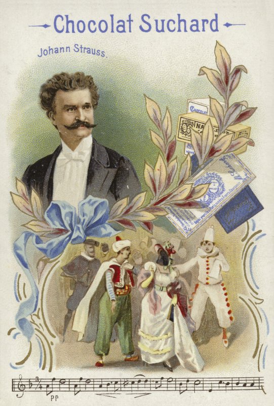 Johann Strauss II, osztrák zeneszerző alkotó: European School