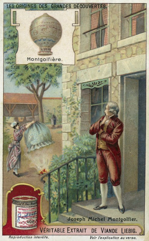 Joseph Montgolfier és a hőlégballon alkotó: European School