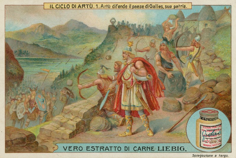 Arthur király megvédi hazáját, Walest alkotó: European School