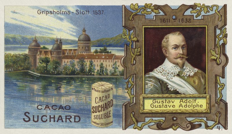 Gustavus Adolphus svéd király és a Gripsholm-kastély, Mariefred alkotó: European School