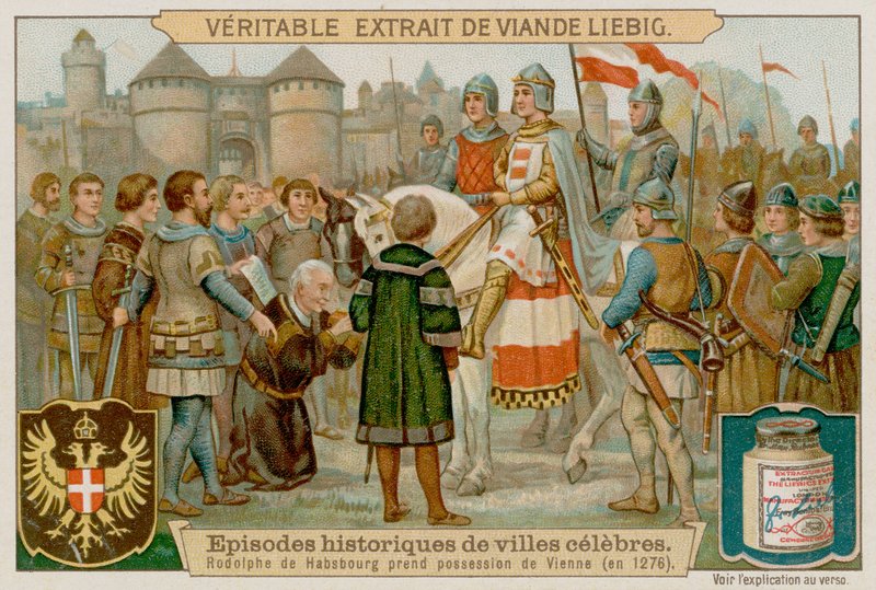 I. Rudolf király 1276-ban belép Bécsbe alkotó: European School
