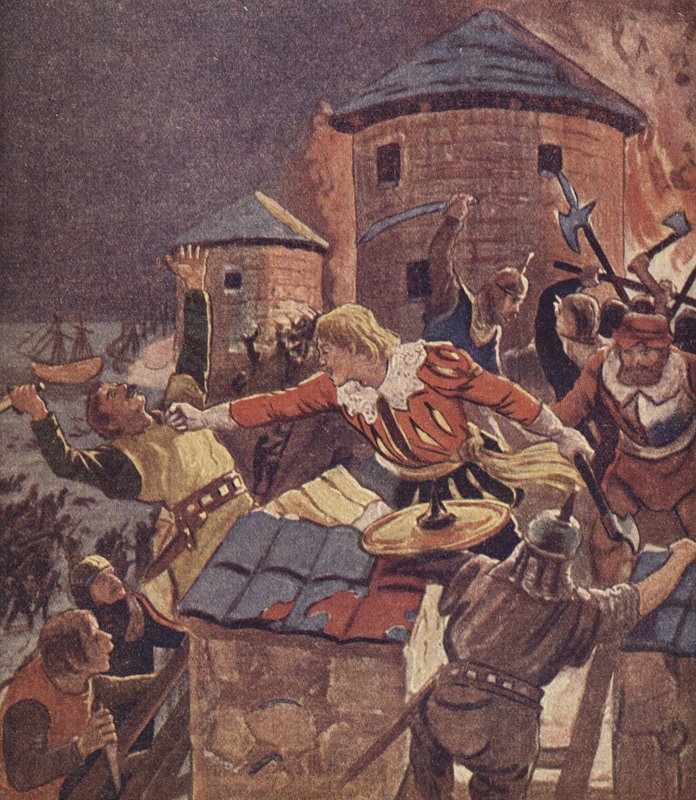 Klaus Störtebeker (színes litográfia) alkotó: European School