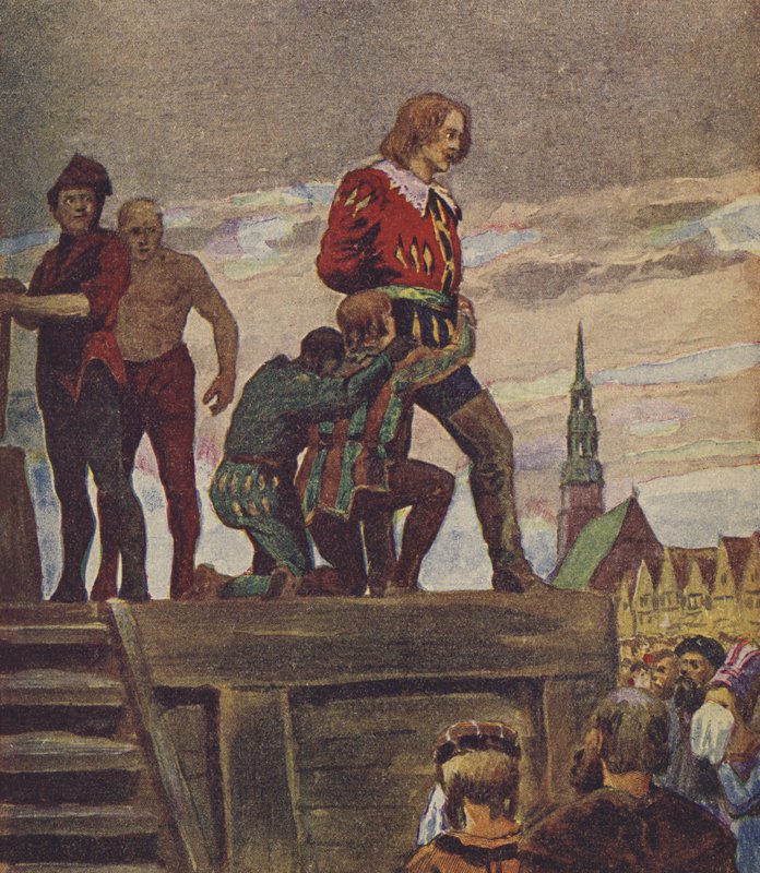 Klaus Störtebeker (színes litográfia) alkotó: European School
