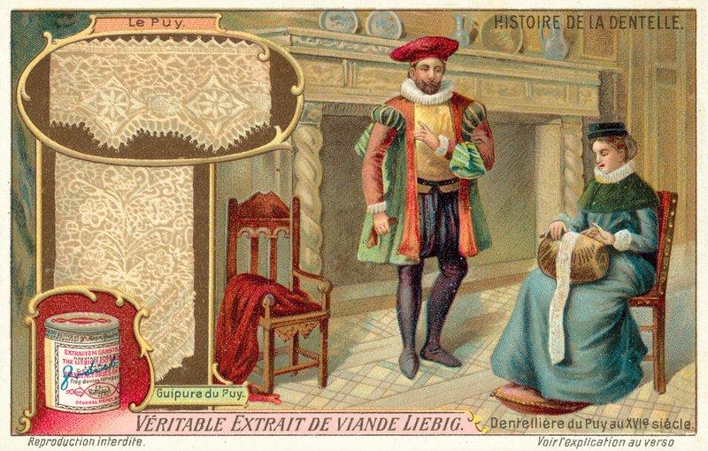 Le Puy-i csipkegyártó, Franciaország alkotó: European School