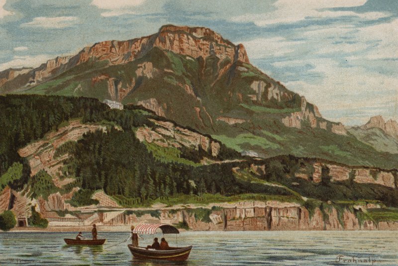 Luzerni-tó: Frohnalp (színes litó) alkotó: European School