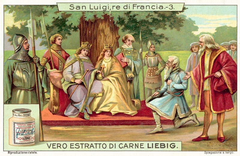 IX. Lajos, Franciaország a Vincennes-i tölgyfa alatt igazságot szolgáltat alkotó: European School