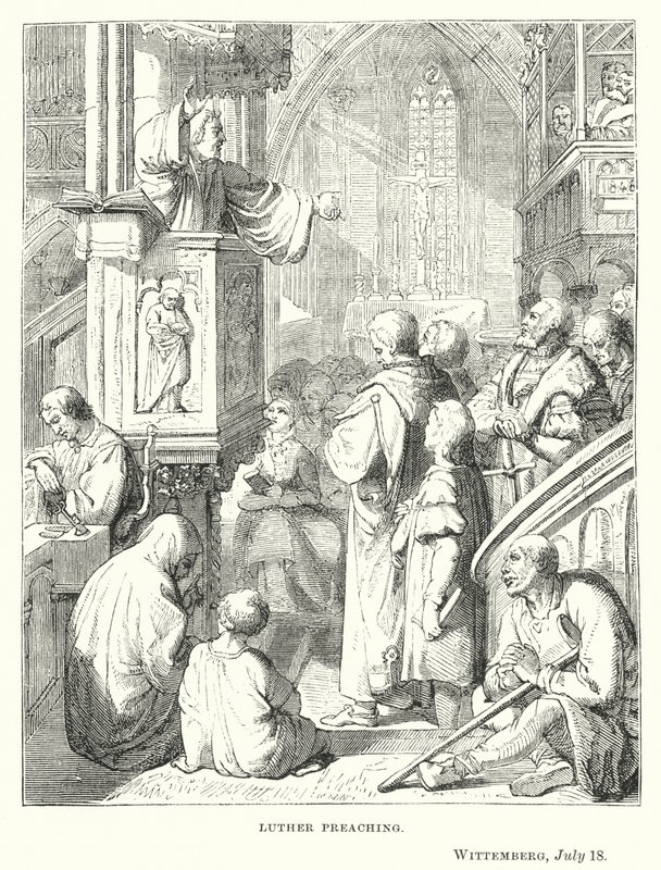 Luther prédikáció, Wittemberg, július 18 alkotó: European School