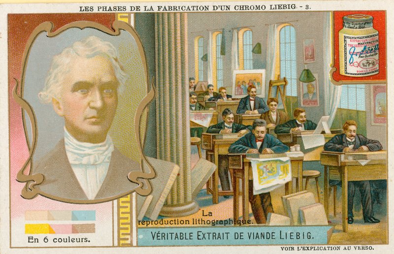 Liebig kromolitográf készítése alkotó: European School