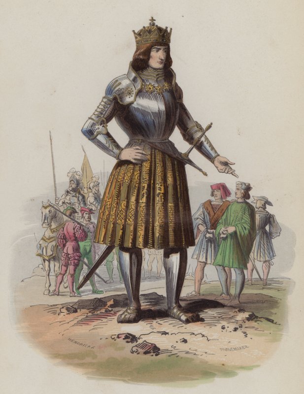 I. Maximilianus, római római császár (színes metszet) alkotó: European School