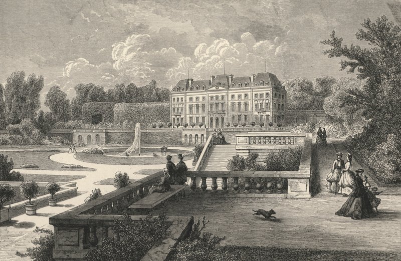 Meudon (metszet) alkotó: European School