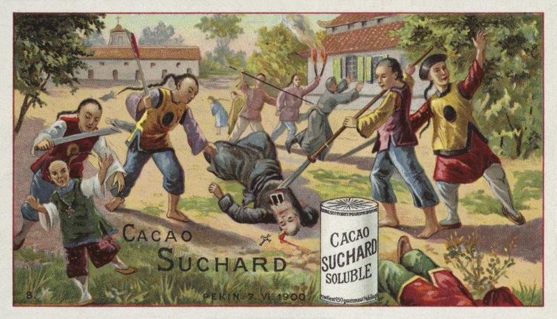 Keresztények meggyilkolása, Peking, Boxerlázadás, 1900. június 7 alkotó: European School