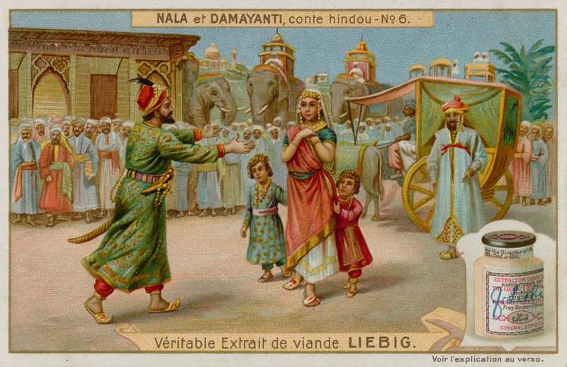Nala és Damayanti újra egyesültek. alkotó: European School