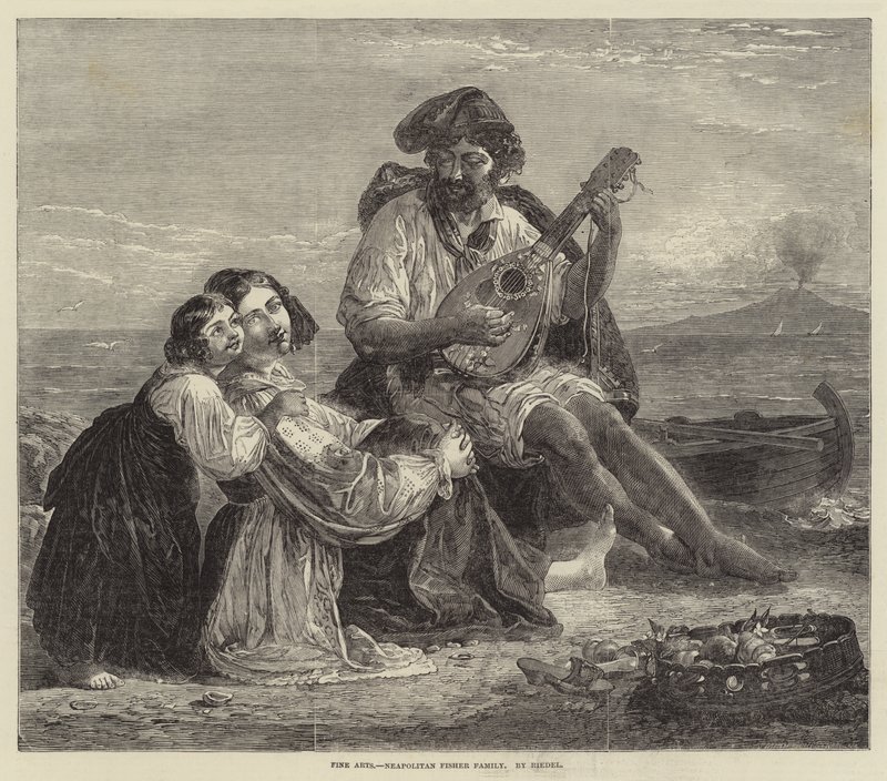 Nápolyi Fisher család (metszet) alkotó: European School