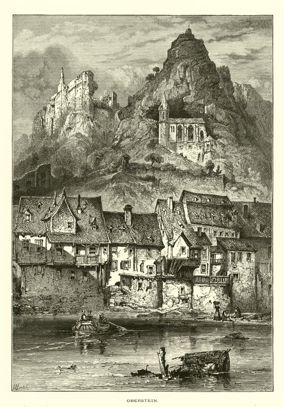 Oberstein (metszet) alkotó: European School