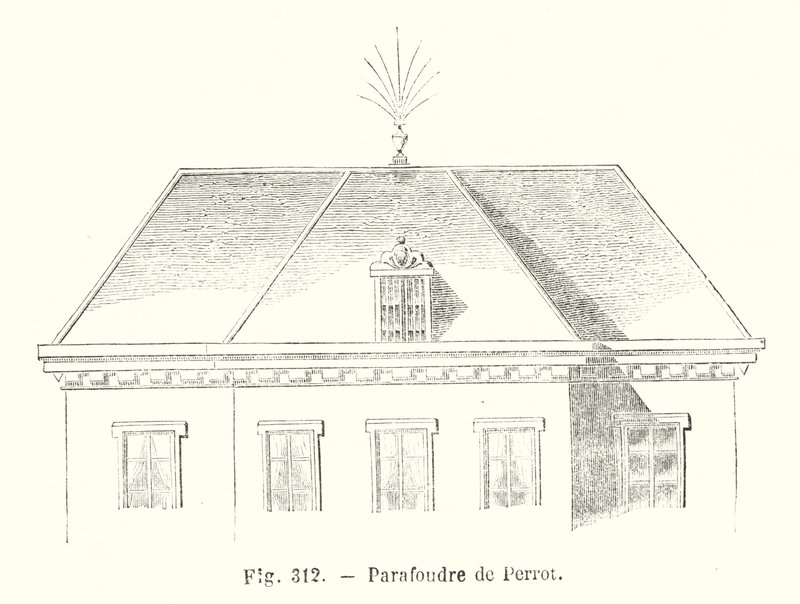 Perrot villámhárító (metszet) alkotó: European School
