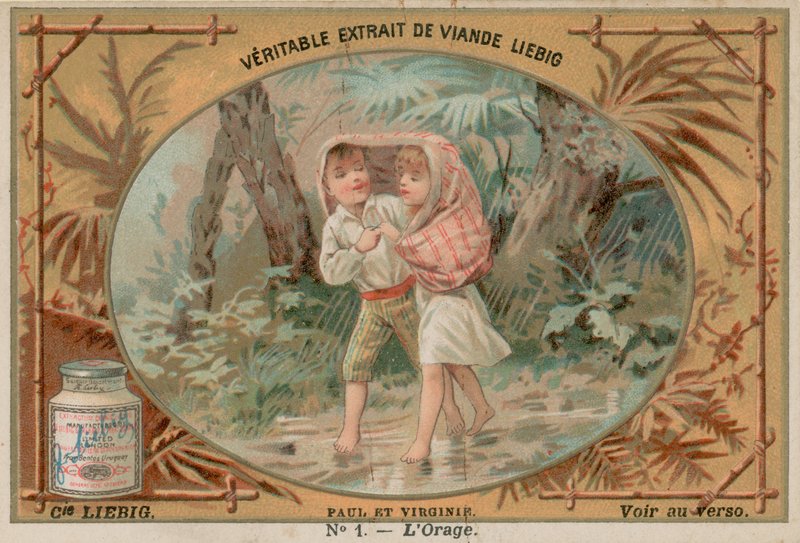 Paul és Virginie gyermekként alkotó: European School