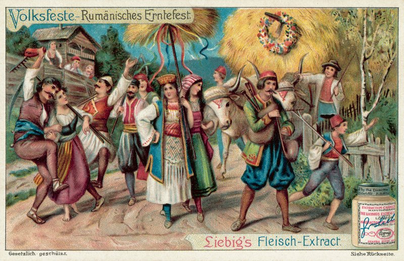 Pünkösdi ünnepségek Romániában (chromolitho) alkotó: European School