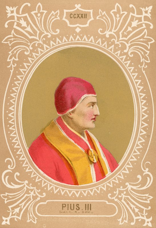 Pius III alkotó: European School