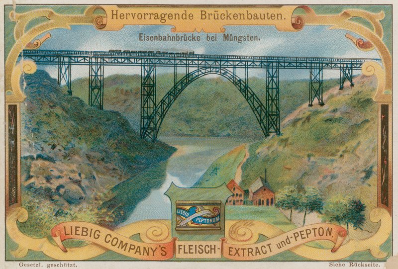 Vasúti híd Müngstenben, Németországban alkotó: European School