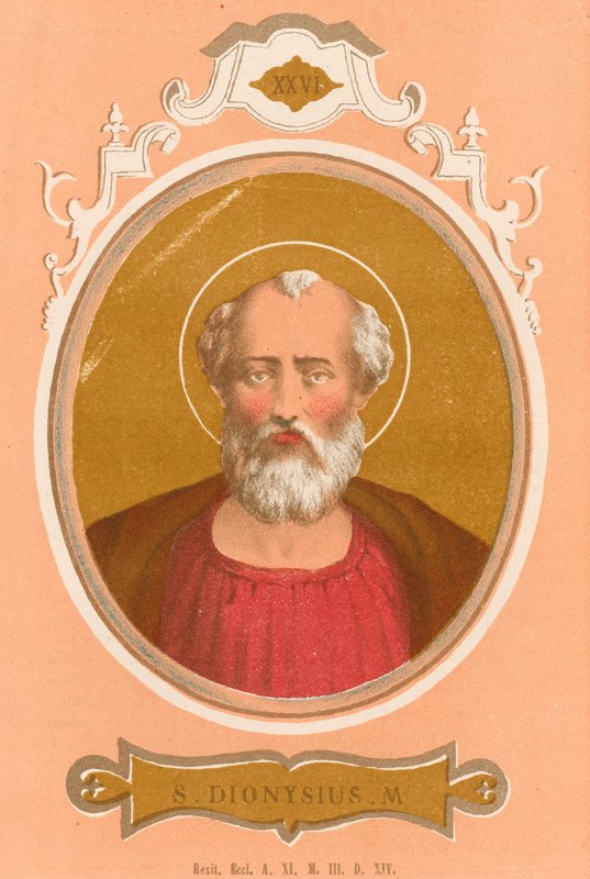 S Dionysius M alkotó: European School