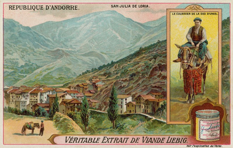 Sant Julia de Loria és egy hírnök Seu D