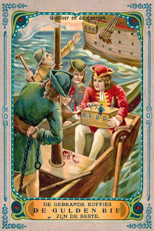 Jelenet a Gulliver utazásaiból (chromolitho) alkotó: European School