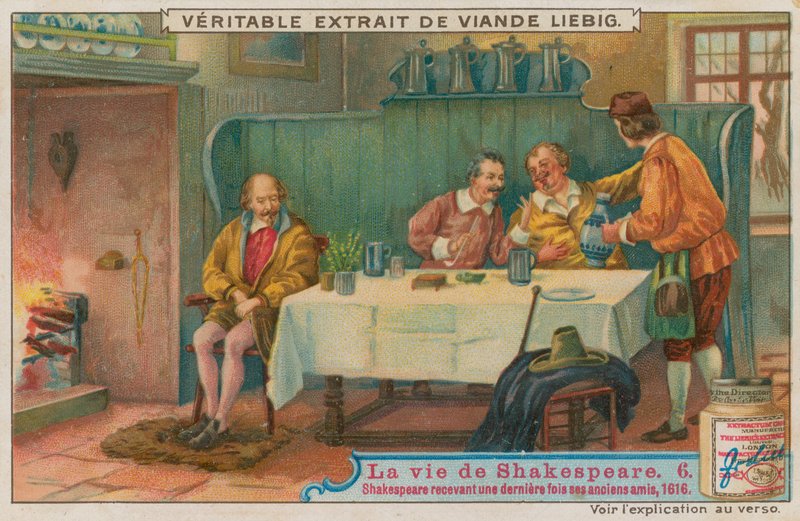 Shakespeare utoljára fogadja régi barátait alkotó: European School