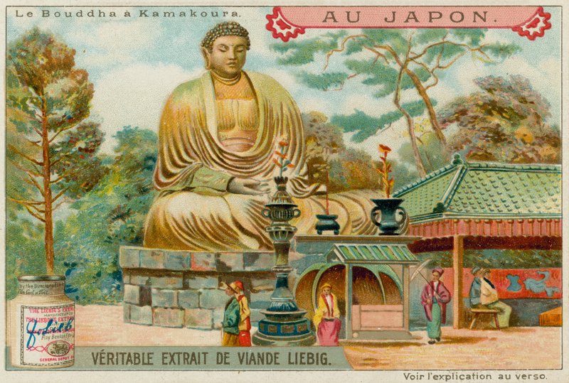 Buddha szobra Kamakurában alkotó: European School