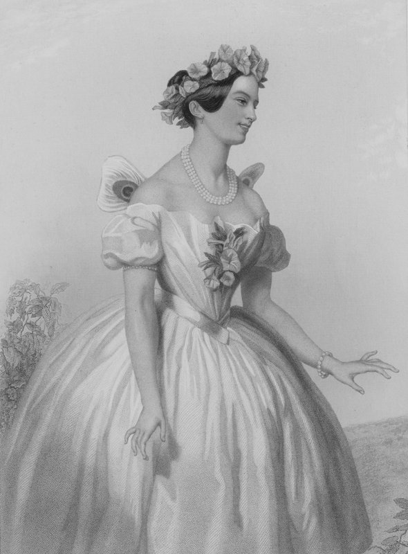 Taglioni, La Sylphide (metszet) alkotó: European School