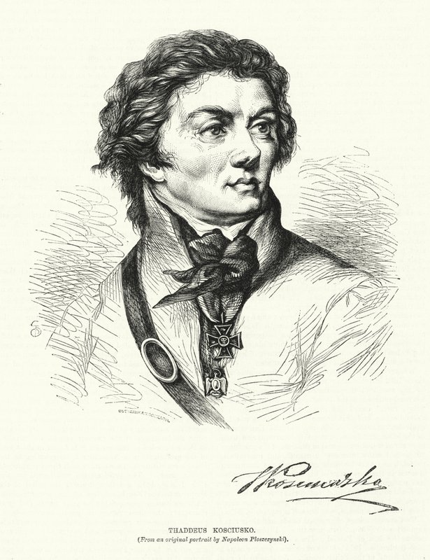 Thaddeus Kosciusko (metszet) alkotó: European School