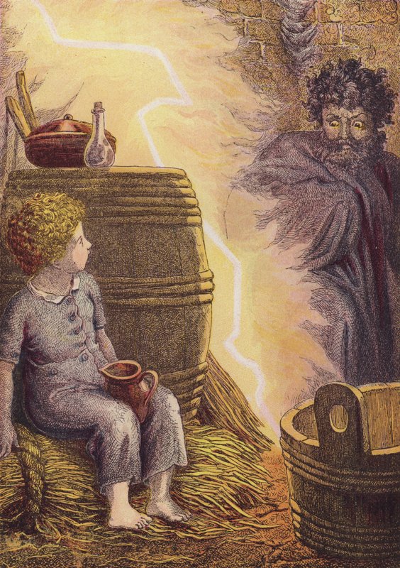 Isten szeme (színes litográfia) alkotó: European School