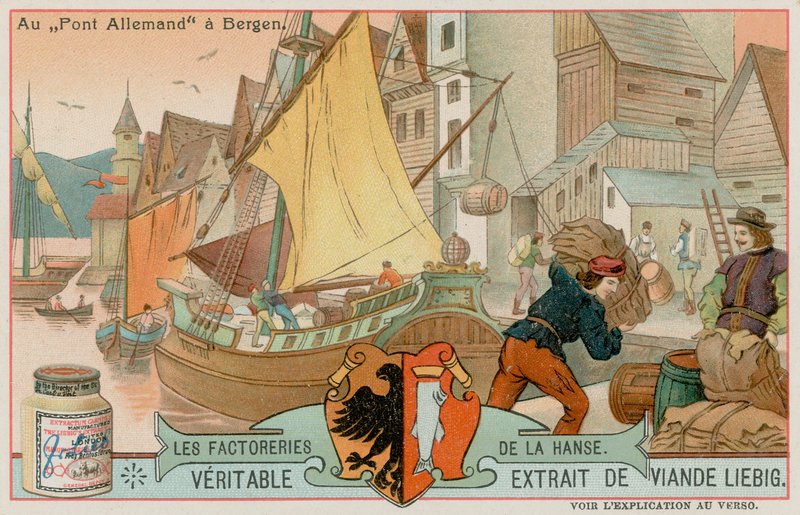 A német híd Bergenben alkotó: European School