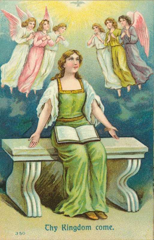 Az Úr imája: (színes litográfia) alkotó: European School