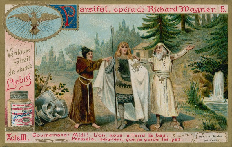 Parsifal visszatérése a Szent Lándzsával alkotó: European School