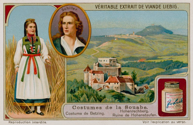 Betzing, Friedrich Schiller és a Hohenstaufen kastély ruházata alkotó: European School